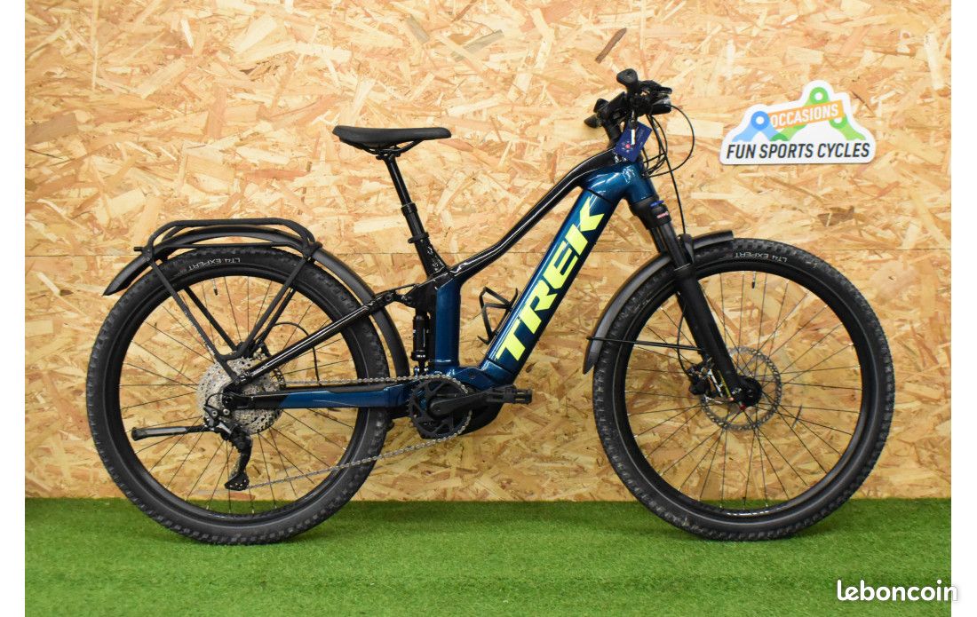 VTT electrique Occasion Trek Powerfly FS4 equipe Taille S Vélos