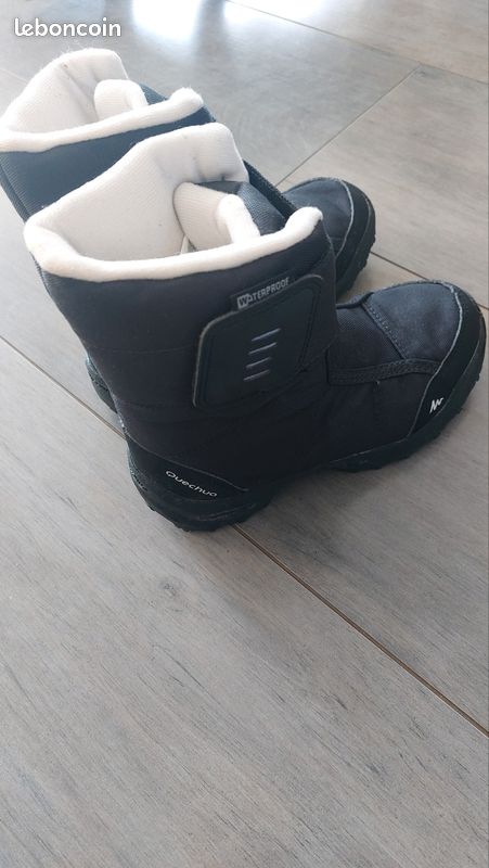 Bottes de neige decathlon quechua taille 31 (image 1)