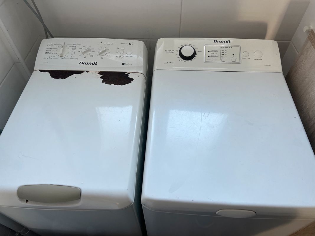 Lave-linge Top lavante-séchante BRANDT WTD6384K