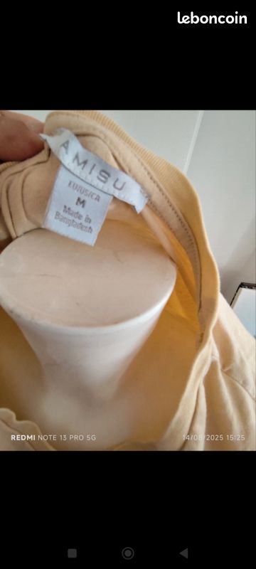 Tee-shirt jaune M (image 4)