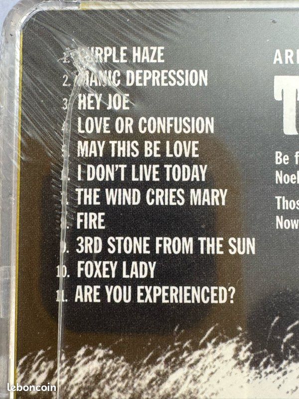 The Jimi Hendrix Experience - Are You Experienced?, SACD Rare, Neuf, 1967 Analogue Productions Hybrid Audiophile , Neuf, Sous Blister (image 5)
