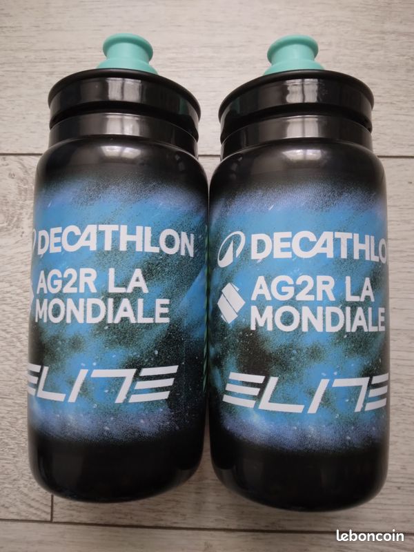 Lot bidons NEUFS cycliste Decathlon-AG2R-VanRysel 2025 élite eau