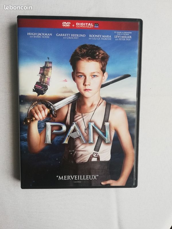DVD du film PAN avec Hugh Jackman (image 1)