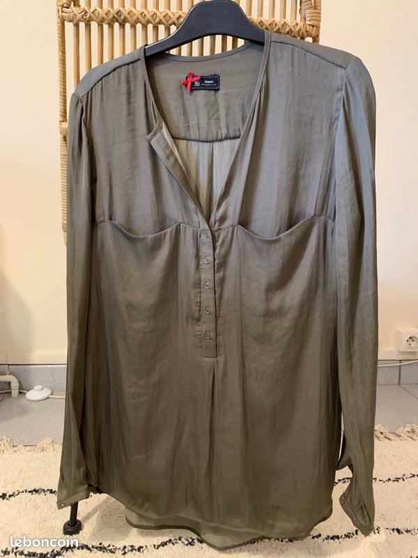Blouse Sinéquanone taille 36 en satin (image 3)
