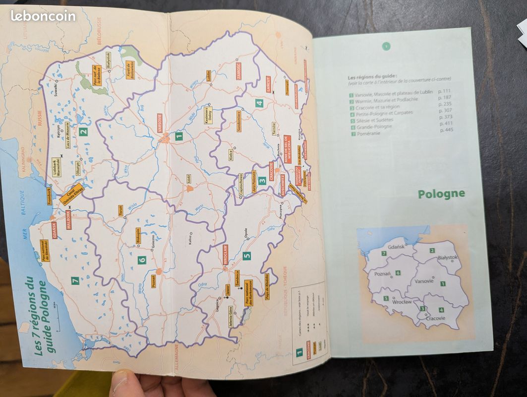 Livre Pologne guide vert Michelin Pologne guide touristique Pologne (image 4)