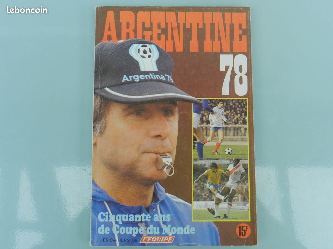 Cahier de l'Equipe Argentine 78 (image 1)
