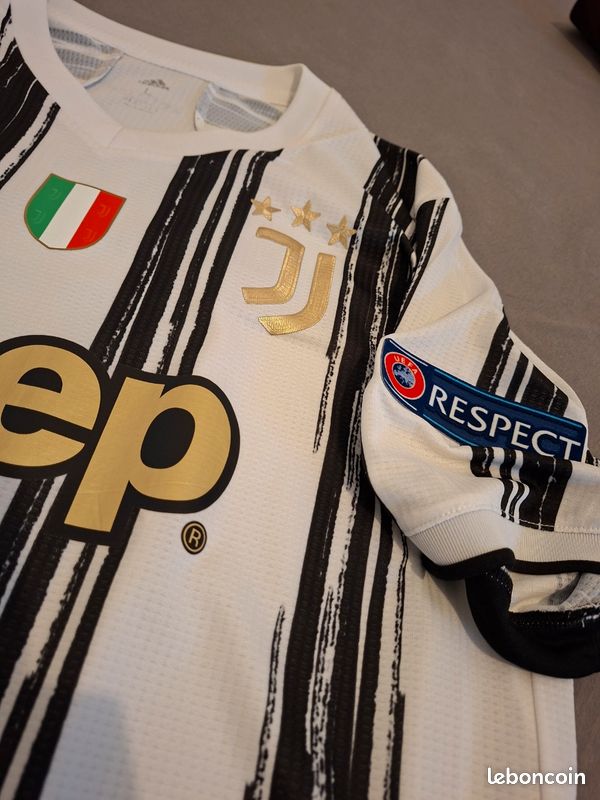 Maillot Juventus saison 2020-2021 floqué Ronaldo taille L (image 6)