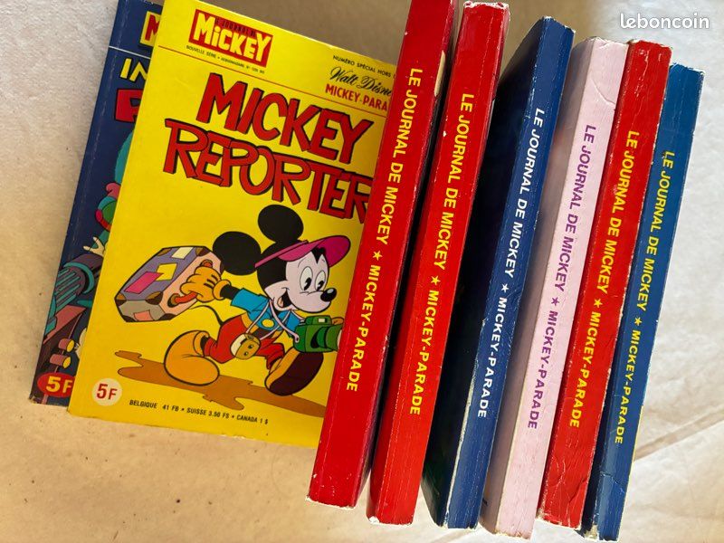 Mickey Parade 21 numéros de 1974 à 1981 (image 3)