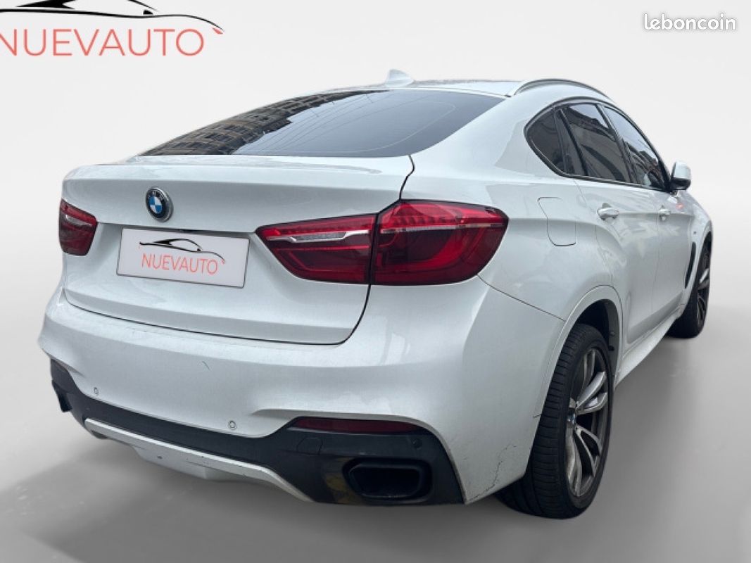 BMW X6 F16 xDrive30d 258 ch M Sport A - TOIT OUVRANT - SIÈGES ÉLECTRIQUES / CHAUFFANTS (image 4)