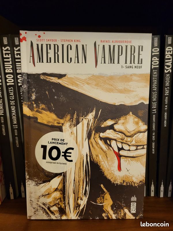 American Vampire Tome 1 Sang Neuf (image 1)