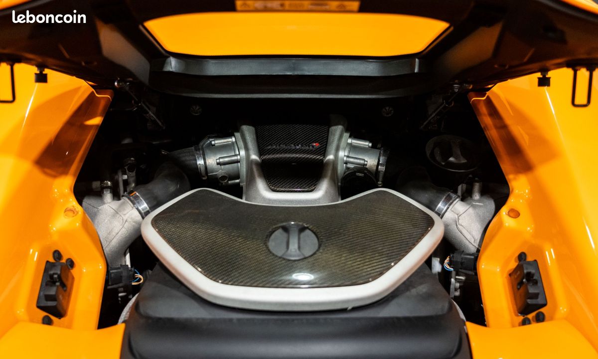 MCLAREN MP4-12C Spider V8 3.8 625 - FRANCAISE / Lift / Echapp. Sport / Carbone / Cuir étendu / Meridian / 1535EMOIS (image 7)