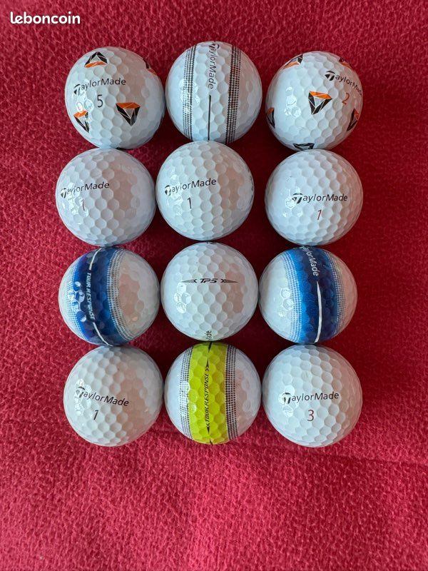 Taylormade x12 Tour Response used balls Pearl/A/B grade see photos