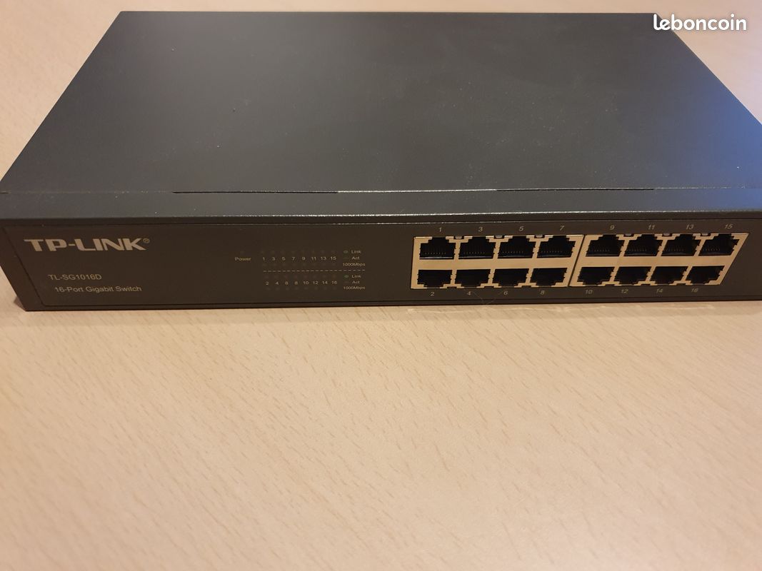 Switch rackable/de bureau 16 ports Gigabit (image 2)