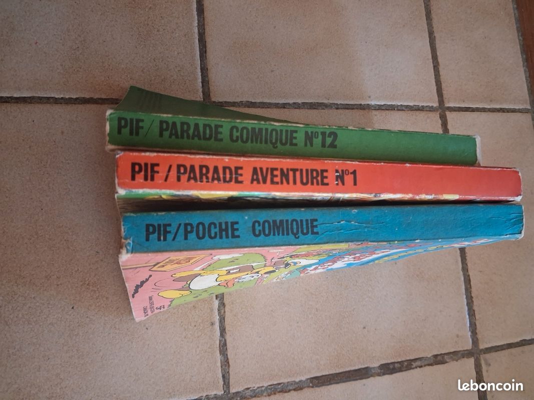 3 B D de PIF PARADE ET COMMIQUE VINTAGE (image 10)