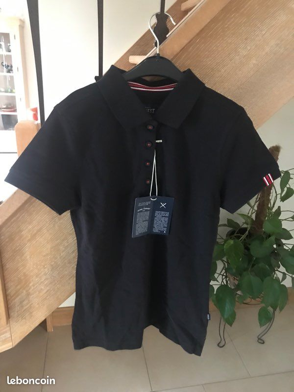 Polo chemise femme manches courtes taille XS femme James Harvest