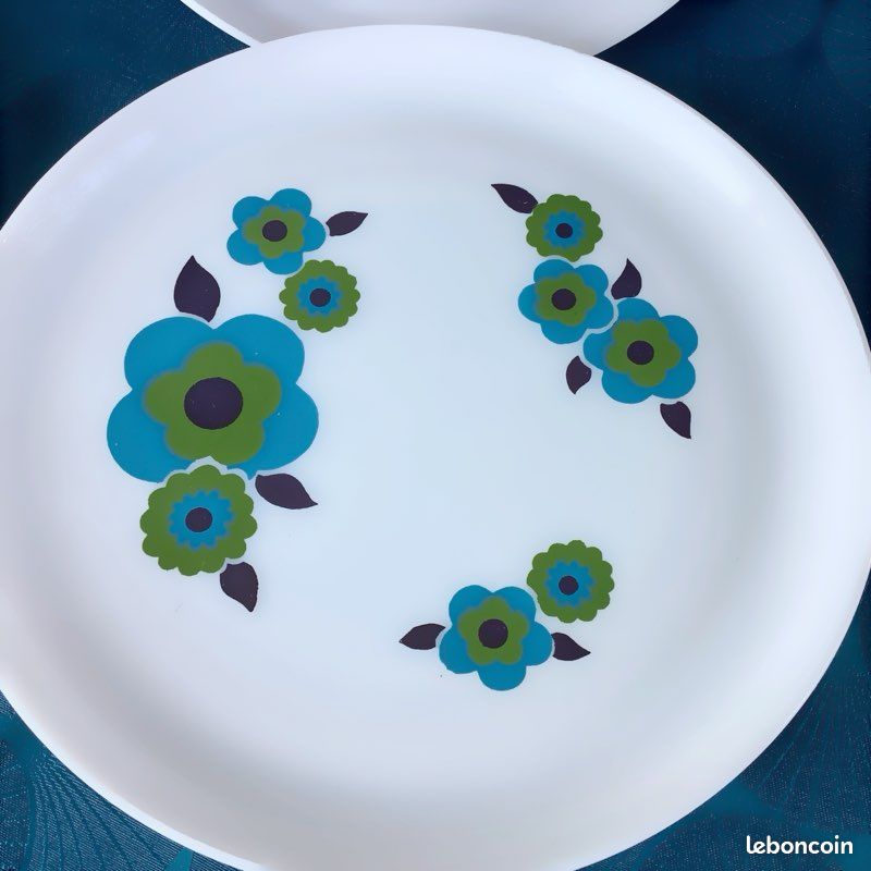 Lot de 4 assiettes à dessert Arcopal Lotus – Madame Chine