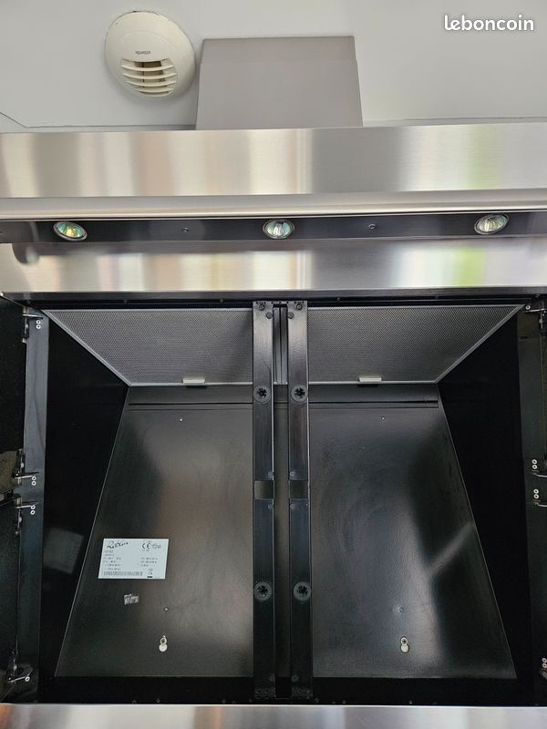 Hotte aspirante Roblin Graphic inox 90cm (image 2)