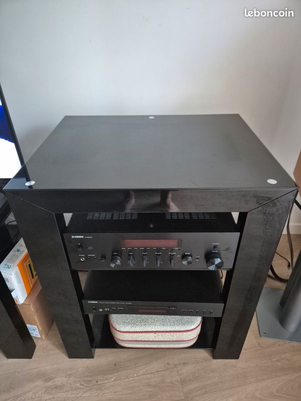 Meuble Hifi Norstone noir (image 2)