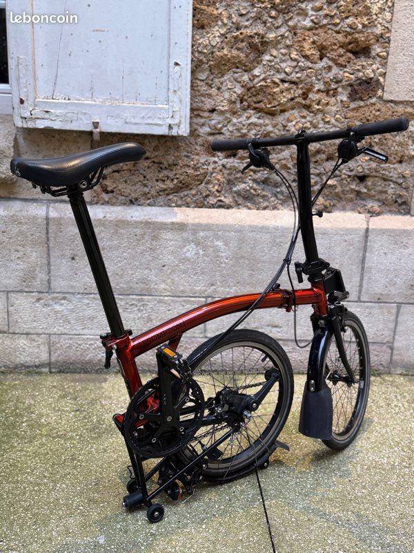 Flame Lacquer Harga Brompton M6r Black Edition Brompton M6l