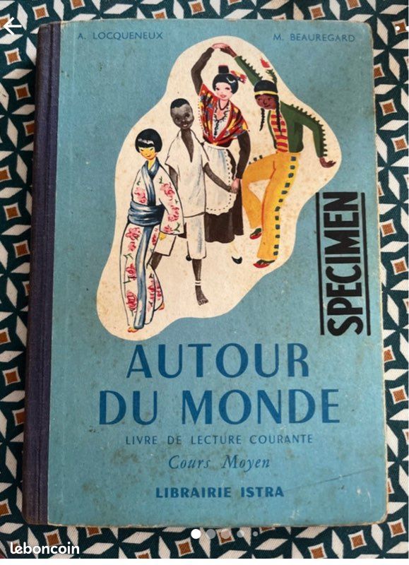 Autour du monde - ouvrage vintage de 1958 (image 1)