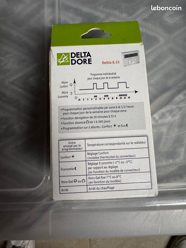 Programmateur et récepteur chauffage électrique (image 2)