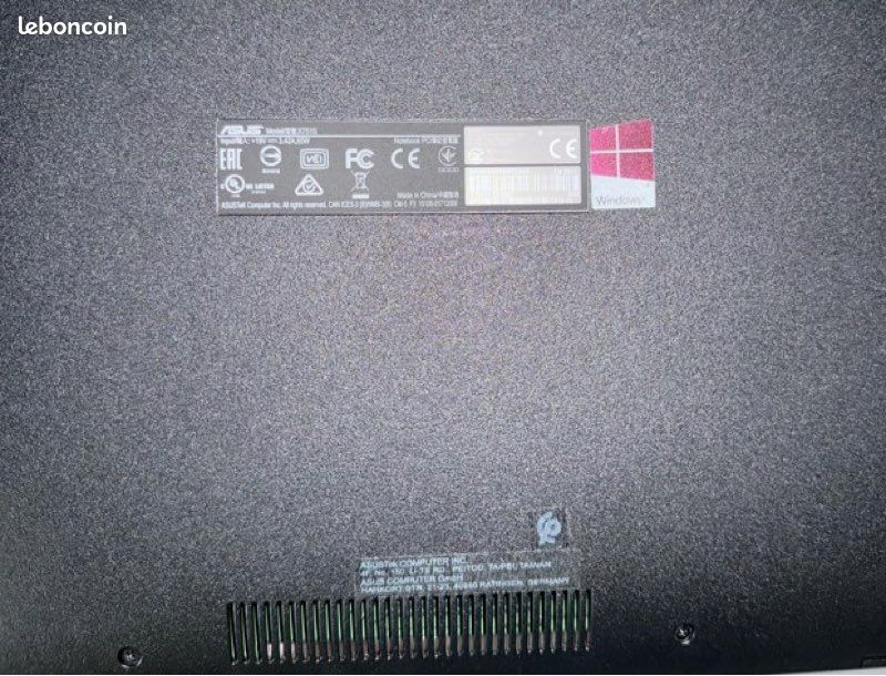 Asus R751J Semi-hs - Ordinateurs