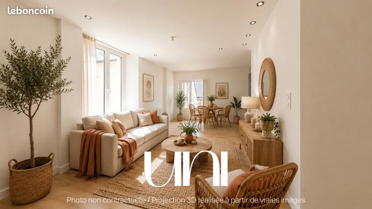 Appartement 2 pièces 44 m² · à Bayeux · 44 m² · 175 000 €