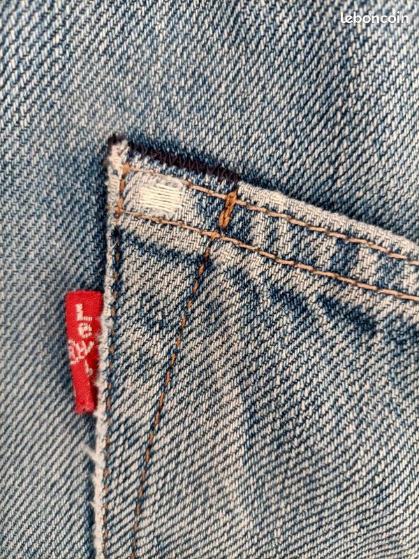 Jeans Levis ancien, belle patine W33 L34 (image 2)