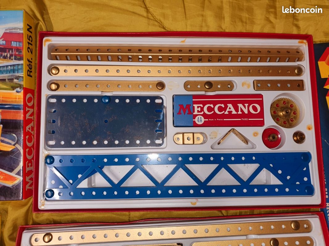 BOITES MECCANO 3A 4A 5A 6A  60