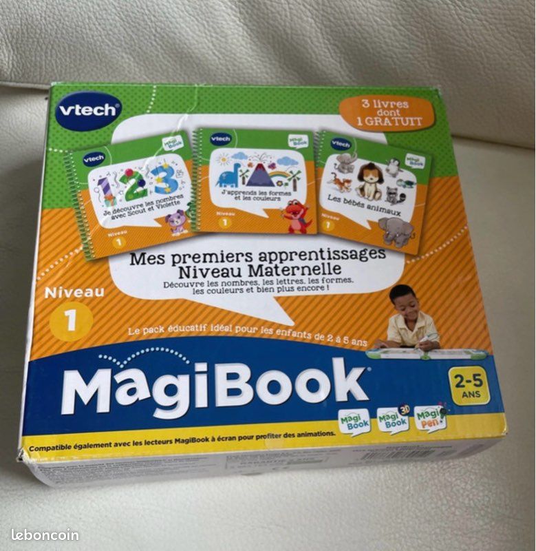 Livres magibook - mes apprentissages de grande section, cp et ce1 | jouets educatifs | jouéclub