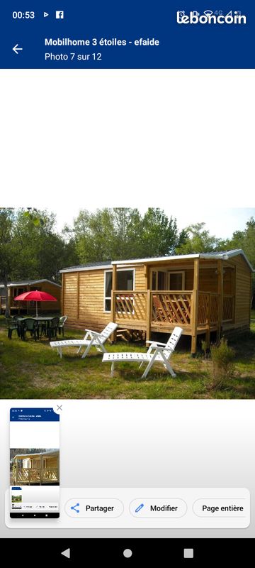Mobil-home en location du 6 au 13 juillet à côté de Lacanau (image 4)