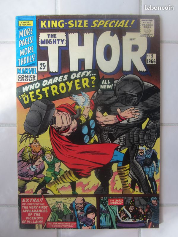 Thor annual n° 2 comics us vo (image 1)