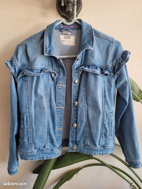 Veste En Jean Tao Veste En Jean Fille TAO 14 Ans