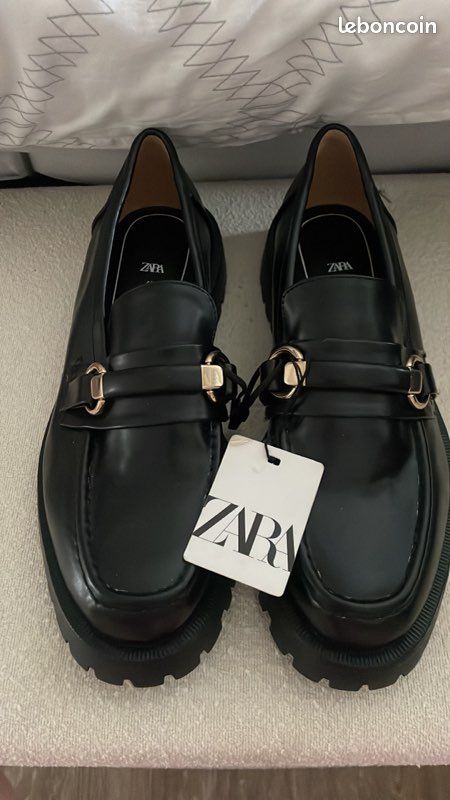 Track Zara Mocassin Noir Femme Zara Mocassin Tod's Femme