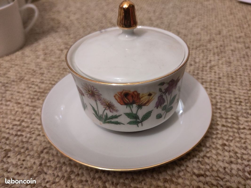 Sucrier en porcelaine allemande (image 1)