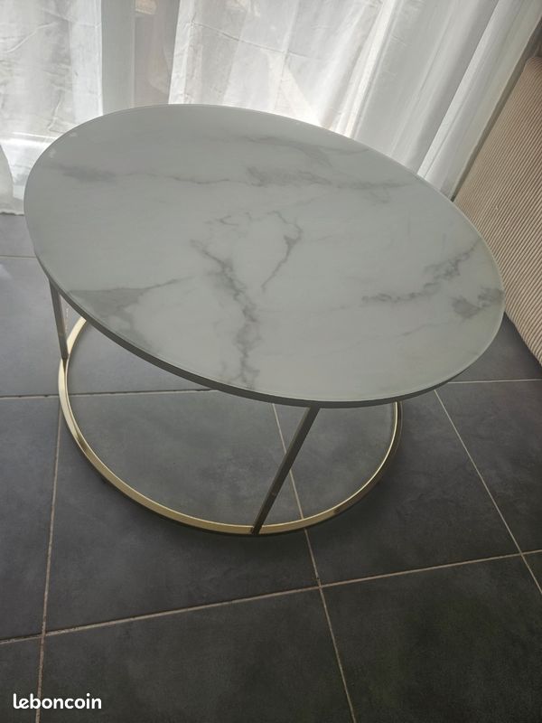 Table effet marbre (image 2)