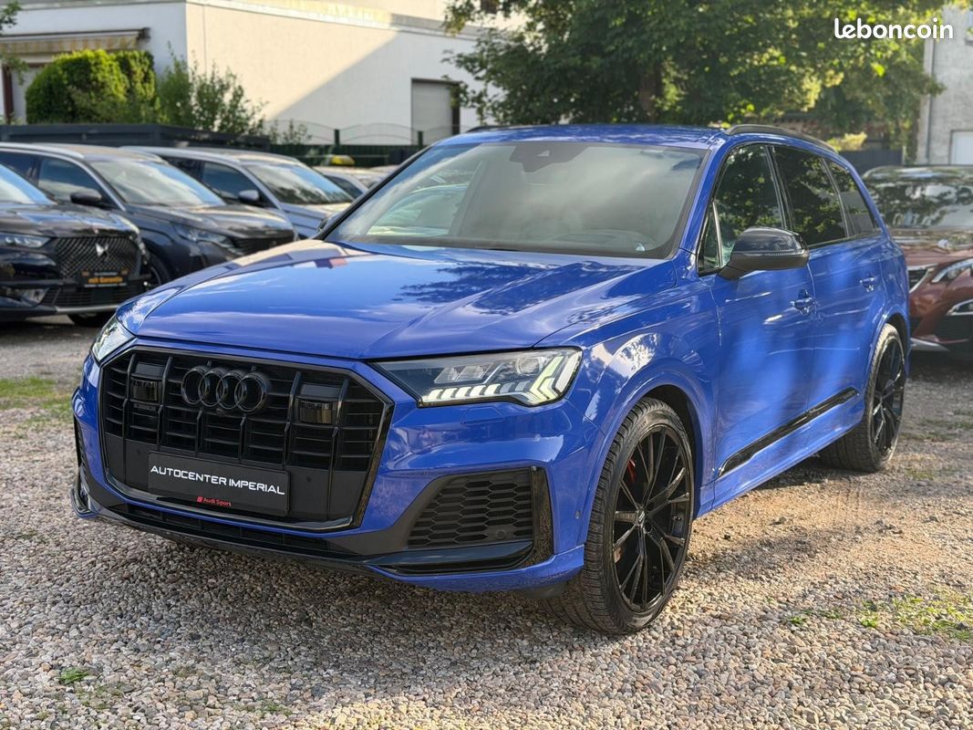 Audi Q7 50 TDI quattro 284 CH- Apple CarPlay- Boule de remorquage-Sièges sport (image 1)