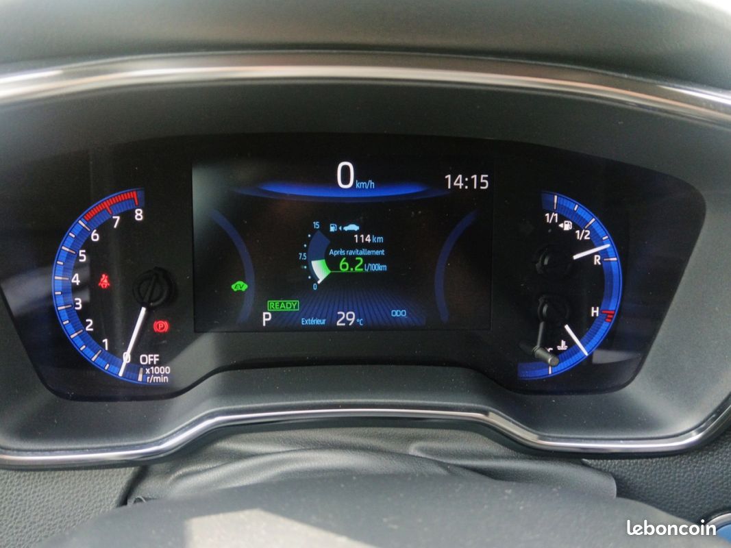 TOYOTA COROLLA HYBRIDE MY22 2.0 VVT-I 184CH GR Sport Caméra Carplay Garantie 12 mois (image 14)