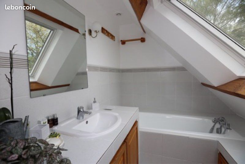 Grande Chambre Moderne avec Douche, Toilette Séparées, Baignoire et Lavabo, Cuisine Partagée à Louer (image 3)
