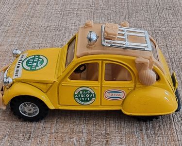 Modèle Réduit NOREV 1/43 Citroën 2 CV 6 Raid Afrique 1973 - état Moyen - Occasion