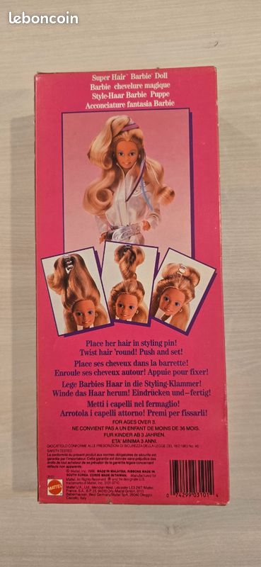 Ma collection de Barbie: Teresa Chevelure Magique - 998 (Vide Greniers