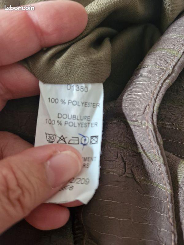 Jupe Patrice Bréal Taille 44 - Grise - Style Évasée Au Genou - Coton Mélangé - Neuve Avec Étiquettes
