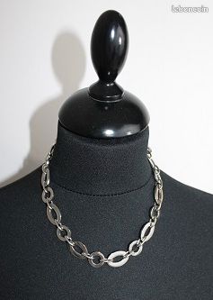Collier Acier Court Bijouterie Michel Neuf (image 2)
