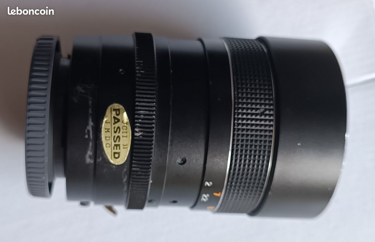 Téléobjectif portrait monture Hanimar Auto S 135 mm f/2,8 M42