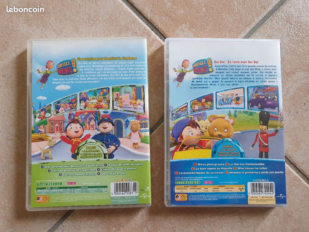 Lot de 2 DVD Oui-oui (image 3)
