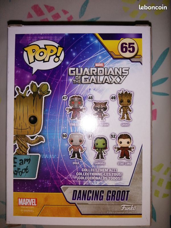 Pop Funko 65 Dancing Groot ( Marvel ) (image 5)