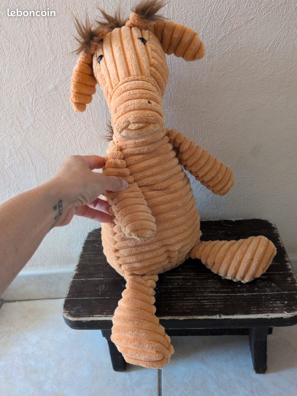 Jellycat Cordy Roy Giraffe Medium avec étiquette – modèle rare retiré 🦒 (image 6)