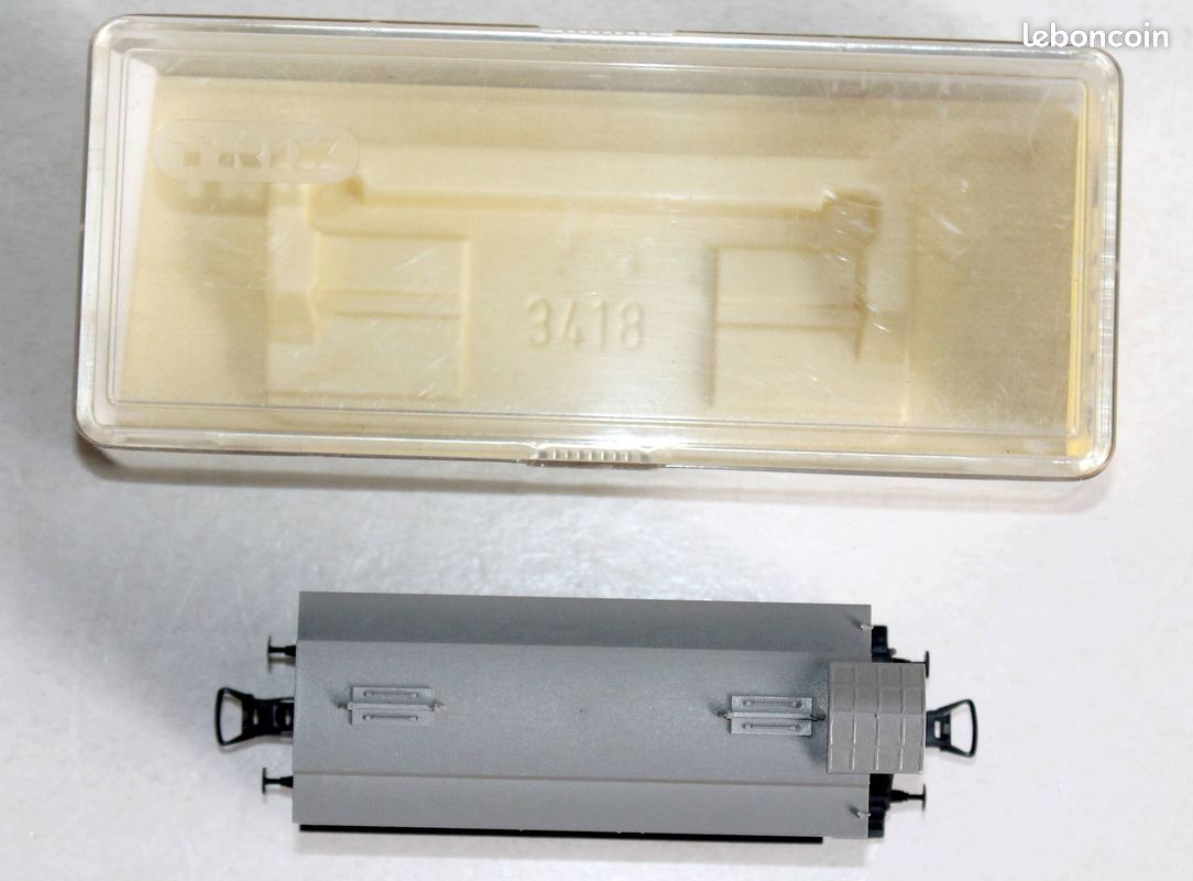 Wagon Réfrigérant Trix Express Métal – HO 1/87 – Avant-guerre 1935 – Allemagne CC