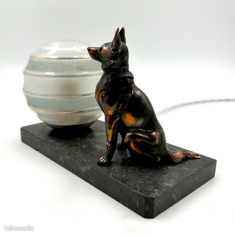 Lampe veilleuse chien Puce et Pilou - Moulin roty