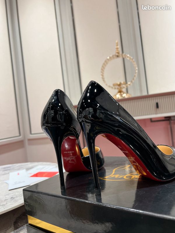 cuir verni vernie louboutin